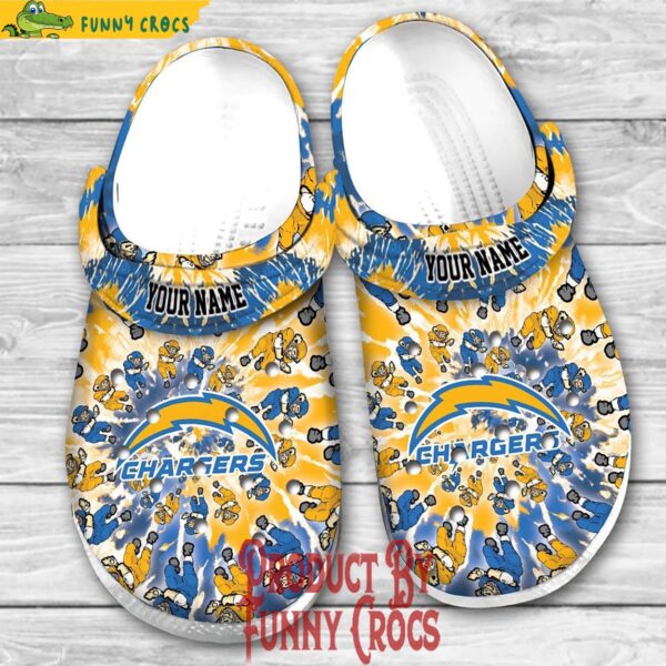 Personalized Los Angeles Chargers NFL Crocs Shoes 1.jpg