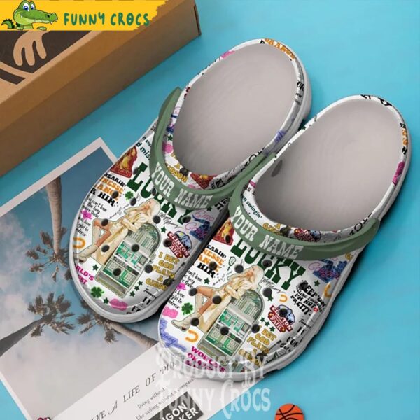 Personalized Megan Moroney Lucky Crocs Shoes 2.jpg