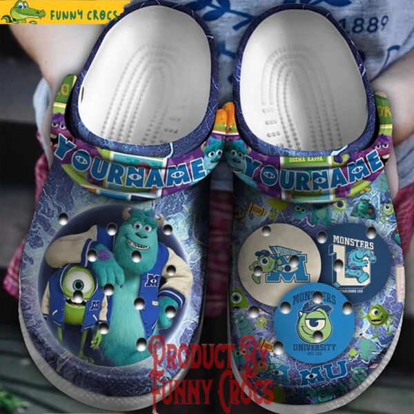 Personalized Monster University Crocs Clogs 1.jpg