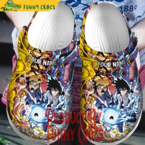 Personalized Naruto And Sasuke Combine Power Crocs Shoes 1.jpg