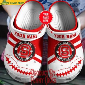 Personalized Nc State University Crocs Shoes 1.jpg