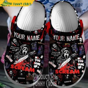 Personalized No You Hang Up Scream Crocs 1.jpg