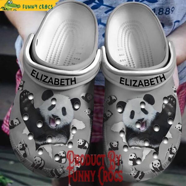 Personalized Panda Grey Crocs 1.jpg