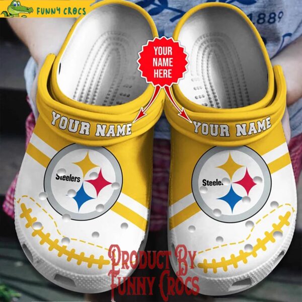 Personalized Pittsburgh Steelers Crocs Shoes Gifts For Fans 1.jpg