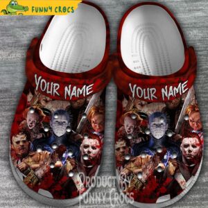 Personalized Scary Halloween movies Crocs Shoes 1.jpg