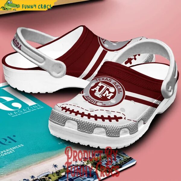 Personalized Texas Am Aggies Ncaa Crocs Shoes 2.jpg