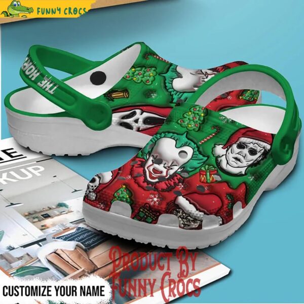 Personalized The Horror Merry Christmas Crocs 3.jpg