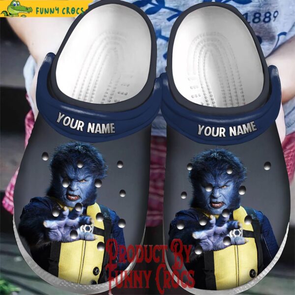 Personalized X Men Beast Crocs Shoes.jpg