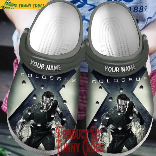 Personalized X Men Colossus Crocs Slippers.jpg