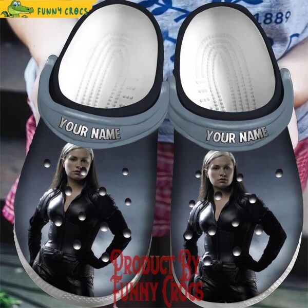 Personalized X Men Rogue Crocs Slippers.jpg