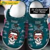 Philadelphia Eagles Crocs Personalized Football Crocs Skull Girl Life PEagles Crocs 1 9.jpg