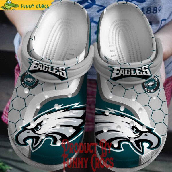 Philadelphia Eagles Grey Crocs 1.jpg