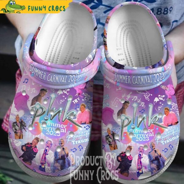 Pink Summer Carnival 2023 Crocs Shoes 1.jpg