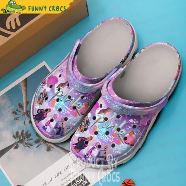 Pink Summer Carnival 2023 Crocs Shoes 2.jpg