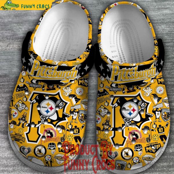 Pittsburgh Penguins Yellow Crocs 2.jpg