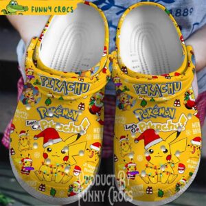 Pokemon Pikachu Christmas Crocs Shoes 1.jpg