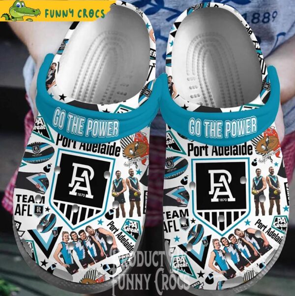 Port Adelaide Football Club Crocs Shoes 1.jpg