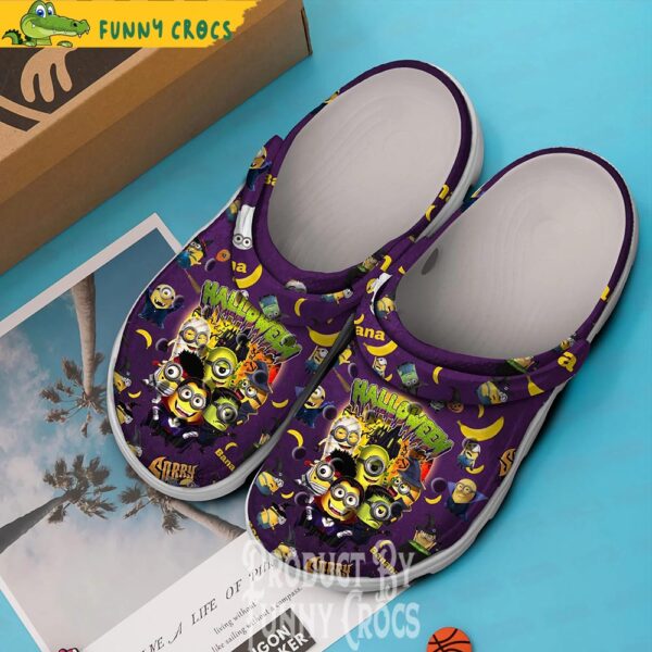 Purple Minion Halloween Crocs Clogs Shoes 1.jpg