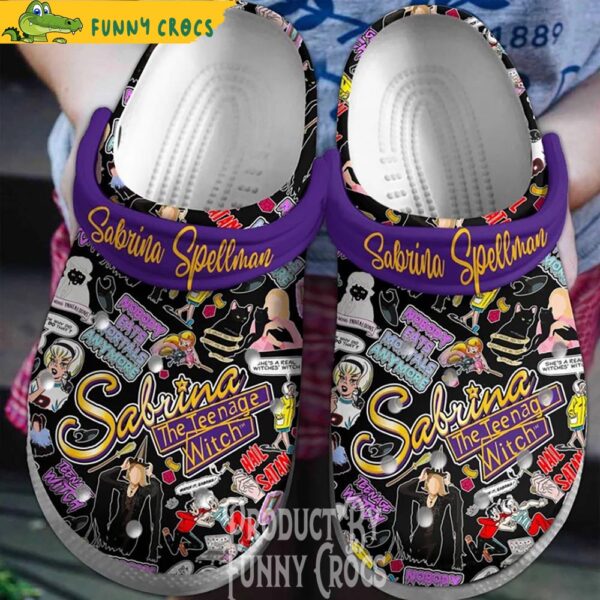 Sabrina the Teenage Witch Cartoon Halloween Crocs 1.jpg