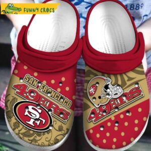 San Francisco 49Ers Adults Kids Crocs Clogs Shoes.jpg