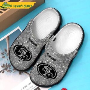 San Francisco 49Ers Bling Bling Background Crocs Slippers.jpg