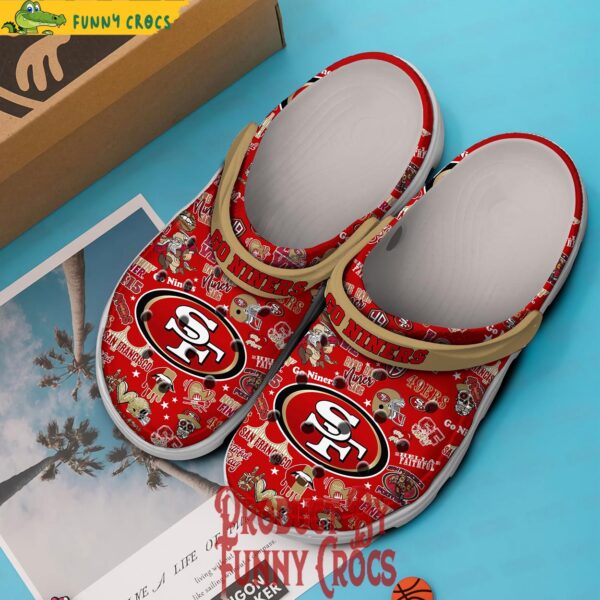 San Francisco 49ers Go Niners Red Crocs 2.jpg