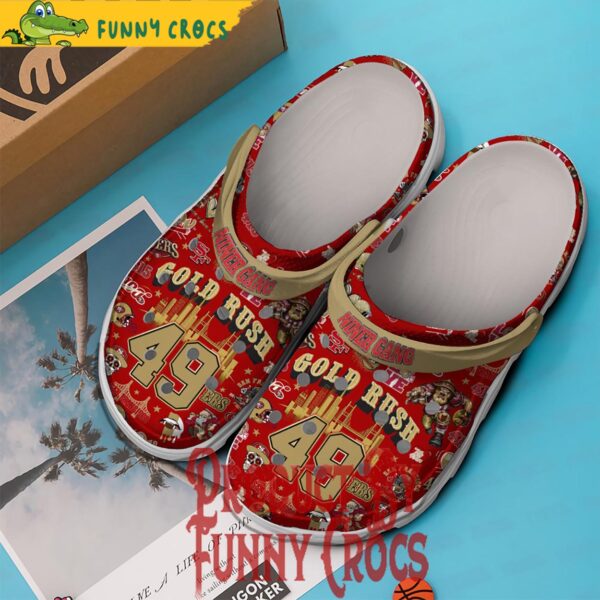 San Francisco 49ers Gold Rush Crocs Shoes 2.jpg