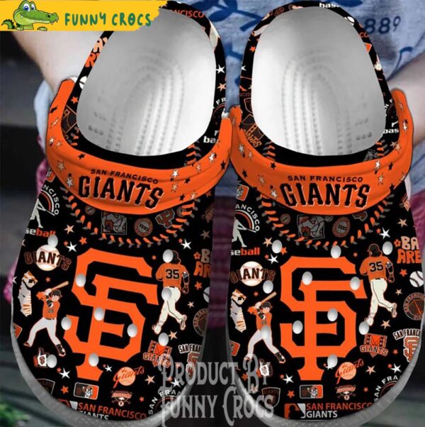 San Francisco Giants Players Baseball Crocs Shoes 1.jpg