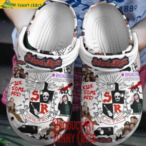 School Of Rock Kick Some Ass Crocs Shoes 1.jpg