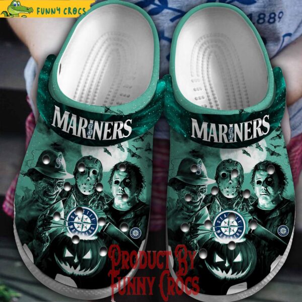 Seattle Mariners Halloween Crocs Shoes 1.jpg