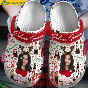 Selena Gomez Bad Liar Christmas Crocs 1.jpg