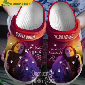 Selena Gomez Movies Music Crocs Shoes 1.jpg