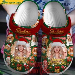 Shakira Merry Christmas Crocs Shoes.jpg