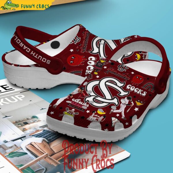 South Carolina Gamecocks Baseball Crocs For Adults 2.jpg