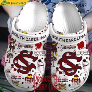 South Carolina Gamecocks Baseball Crocs Shoes 1.jpg