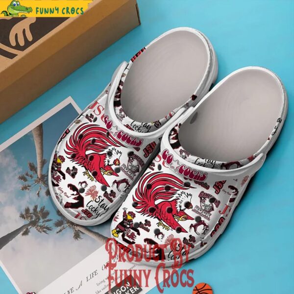 South Carolina Gamecocks Crocs Shoes 2.jpg