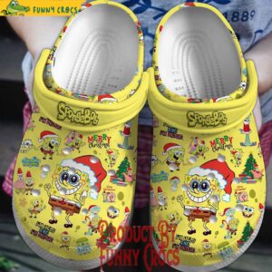 Spongebob Merry Christmas Im Ugly And Im Pround Crocs Clogs 1.jpg