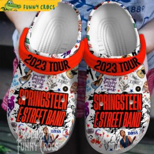 Springsteen And E Street Band 2023 Tour Crocs Clogs 1.jpg