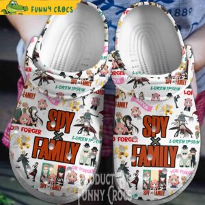 Spy X Family Manga Anime Crocs Shoes 1.jpg