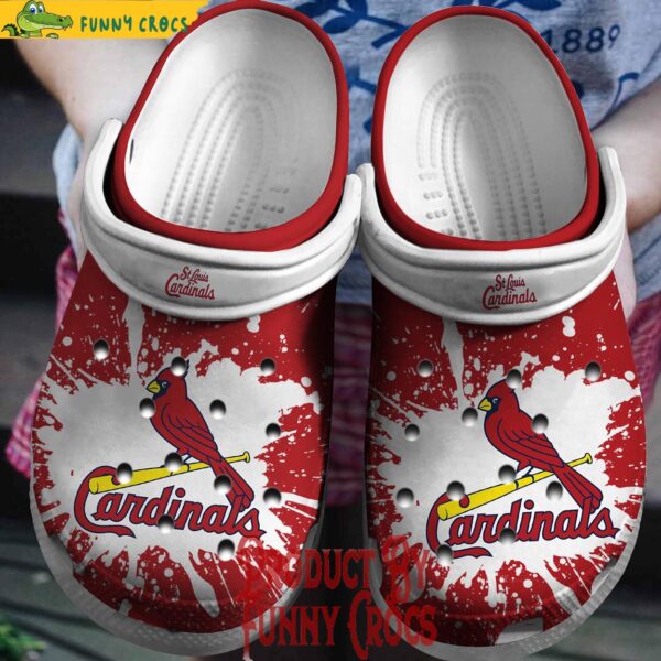 St Louis Cardinals Baseball Crocs Shoes 1.jpg