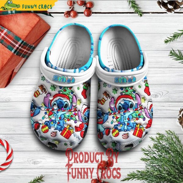 Stitch Christmas Gifts Crocs Shoes 1.jpg