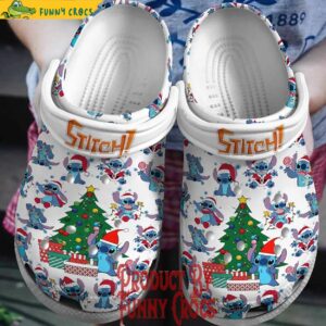 Stitch Christmas Tree Crocs Shoes 1.jpg