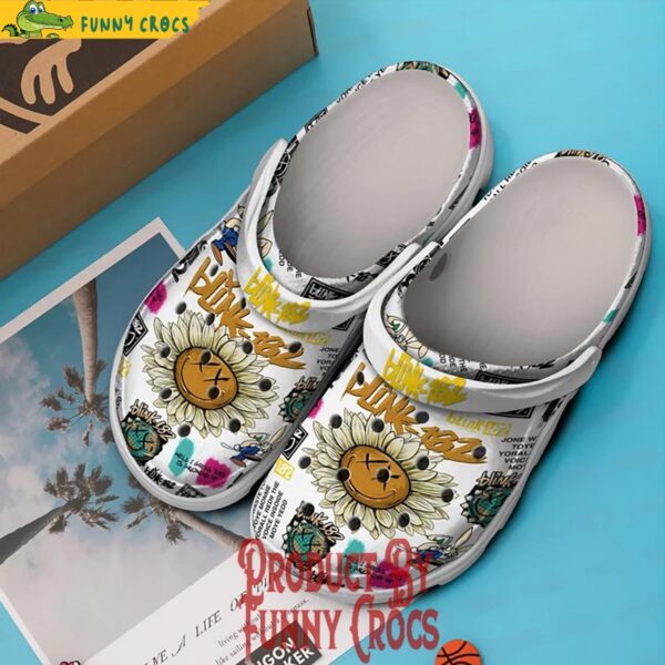 Sunflower Blink 182 Cros Shoes 2.jpg