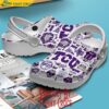 TCU Horned Frogs Gear White Crocs Slippers 2.jpg