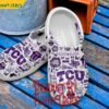 TCU Horned Frogs Gear White Crocs Slippers 3.jpg