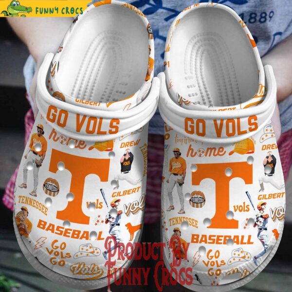 Tennessee Volunteers Go Vols Baseball Crocs 1.jpg