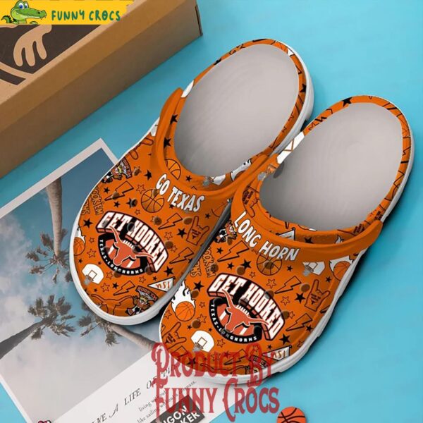 Texas Longhorn Get Hooked NBA Crocs 2.jpg