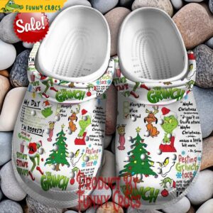 The Grinch Christmas Tree Crocs Clog Shoes 1.jpg