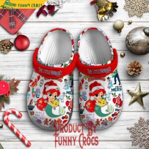 The Little Mermaid Merry Christmas Crocs 1.jpg