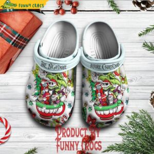 The Nightmare Before Christmas Merry Christmas Crocs Shoes 1.jpg